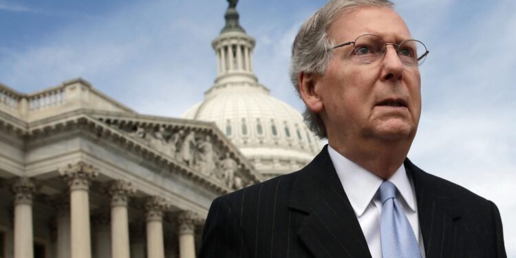 McConnell Rushed to Hospital with Low White-Vote Count