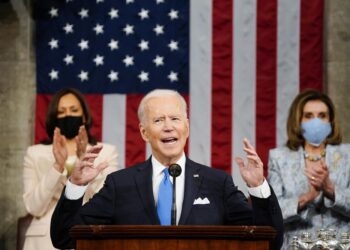 Time for Going Big says President Biden in his first joint address to Congress
