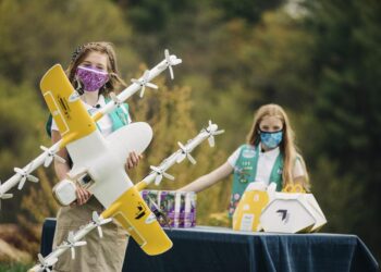 Girl Scout Cookies deliveries being done by drone? It is a problem in Virginia