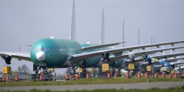 Working on Air Force One cost Boeing in the drop in I-Q profits