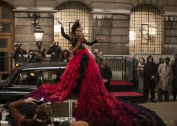 In a punk ‘Cruella,’ dogs play second fiddle to the designs