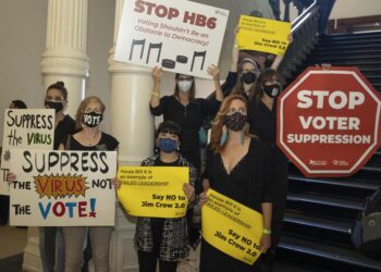 Some Reagan-Bush Republicans worry voting limits will hurt the GOP, too