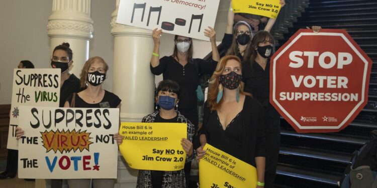 Some Reagan-Bush Republicans worry voting limits will hurt the GOP, too