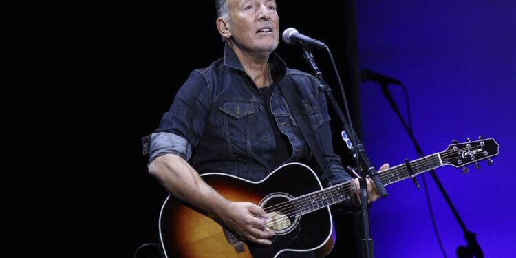The 2021 Woody Guthrie Prize in music goes to Bruce Springsteen
