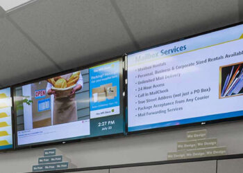 digital signage for business