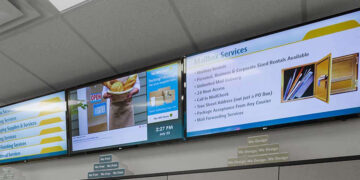 digital signage for business