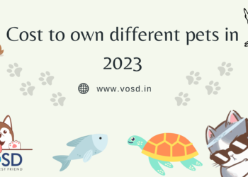 cost of pets in India