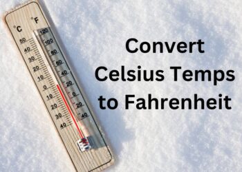 Convert Celsius to Fahrenheit