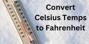 Convert Celsius to Fahrenheit