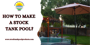 how to make a stock tank pool