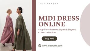 women's midi dresses online