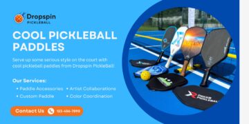 Stand Out with Cool Pickleball Paddles from Dropspin PickleBall