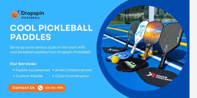 Stand Out with Cool Pickleball Paddles from Dropspin PickleBall