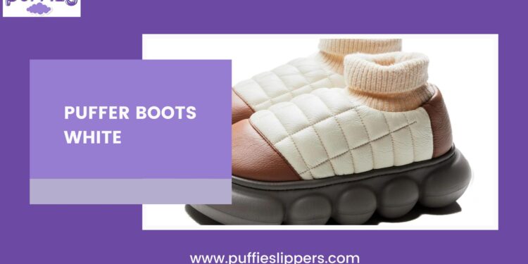 Step Out in Style with White Puffer Boots