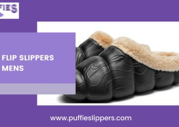 Step into Comfort and Style with Puffie Slippers’ Men’s Flip Slippers