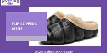 Step into Comfort and Style with Puffie Slippers’ Men’s Flip Slippers