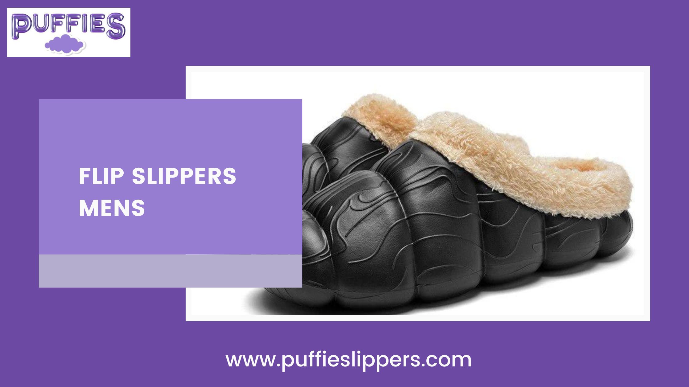 Step into Comfort and Style with Puffie Slippers' Men's Flip Slippers - Inside The Nation