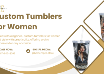Glam Up Your Hydration: Custom Tumblers for Women | Best Empire