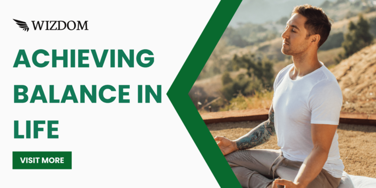 how to maintain balance in life