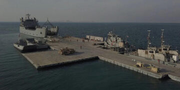CENTCOM Puts Must Needed Pier To Deliver Aid To Gaza.