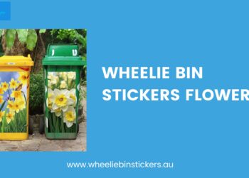 Floral Wheelie Bin Stickers for Every Season