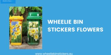 Floral Wheelie Bin Stickers for Every Season