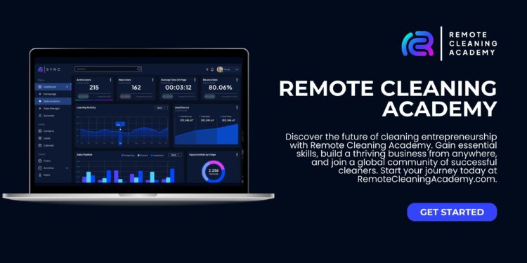 Scale to Success: Build a Thriving Remote Cleaning Academy