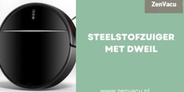 Zenvacu steelstofzuiger met dweil