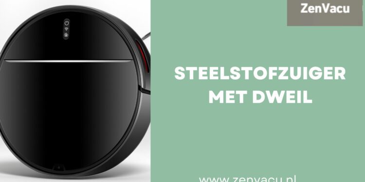 Zenvacu steelstofzuiger met dweil