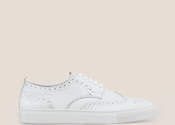 White Leather Sneakers