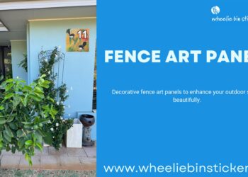 Transform Your Outdoor Space with Wheelie Bin Stickers’ Fence Art Panels