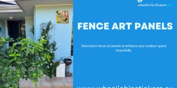 Transform Your Outdoor Space with Wheelie Bin Stickers’ Fence Art Panels