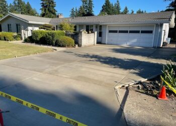 concrete driveway repair