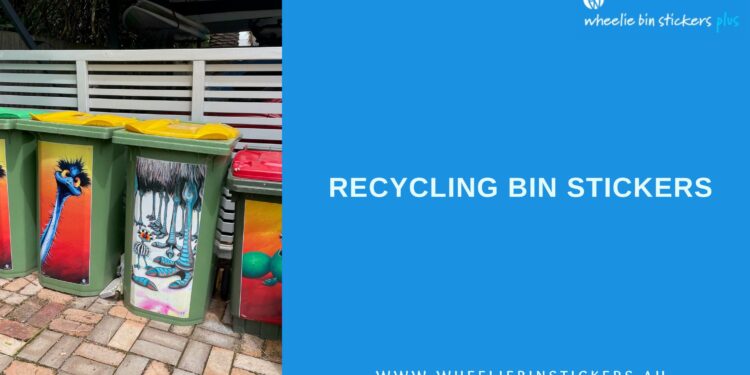 Enhance Recycling with Durable, Clear, and Customizable Recycling Bin Stickers