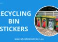 Transform Your Waste Management with Stylish Recycling Bin Stickers