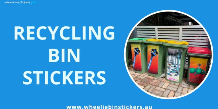 Transform Your Waste Management with Stylish Recycling Bin Stickers