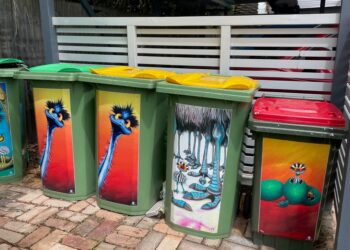 Enhance Waste Management with Wheelie Bin Stickers