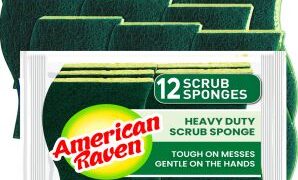The American Raven Scrub Sponge: A Must-Have for Effective and Safe Cleaning
