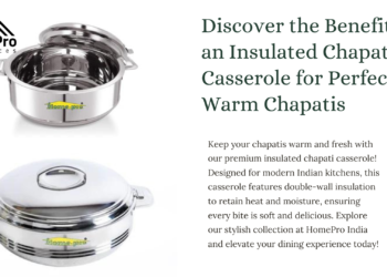 Keep Your Chapatis Warm with the Best Insulated Chapati Casserole in India