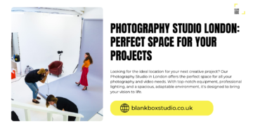 Top Photography Studios in London: Where Creativity Meets Excellence