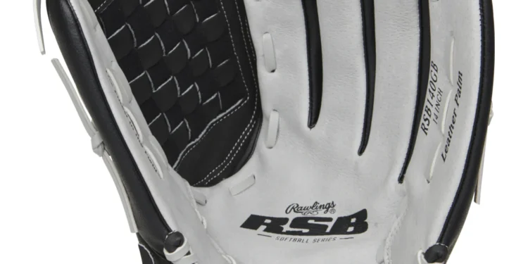 Slow pitch softball gloves
