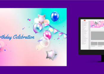 Digital Birthday Invitation