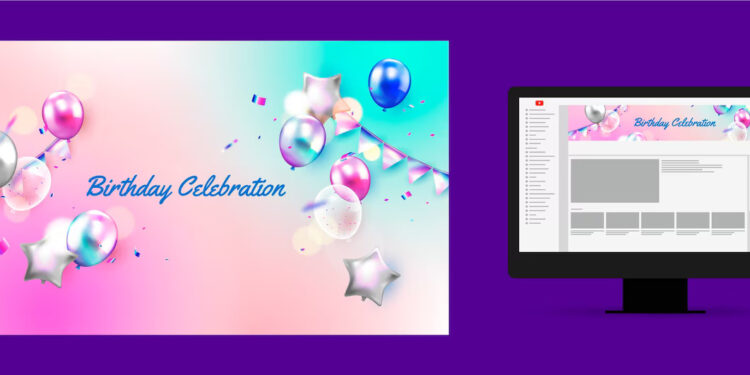 Digital Birthday Invitation