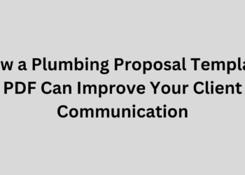 Plumbing Proposal Template PDF