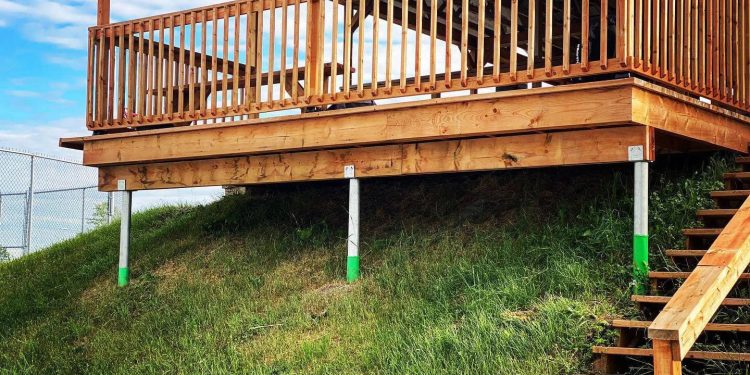 Why Helical Piles Are the Best Choice for Deck Foundations