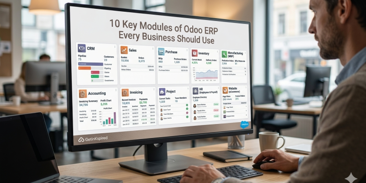 10 Key Modules of Odoo ERP Every Business Should Use