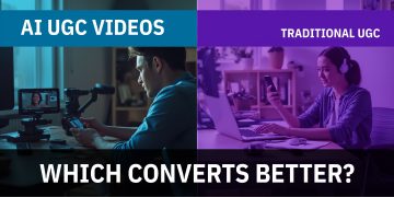 Comparison of AI and Traditional UGC Videos