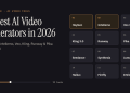 Best AI Video Generators in 2026