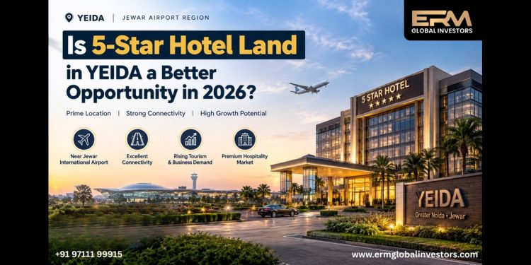5-Star Hotel Land in YEIDA