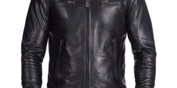 Black Slim Fit Leather Jacket: A Timeless Style Essential